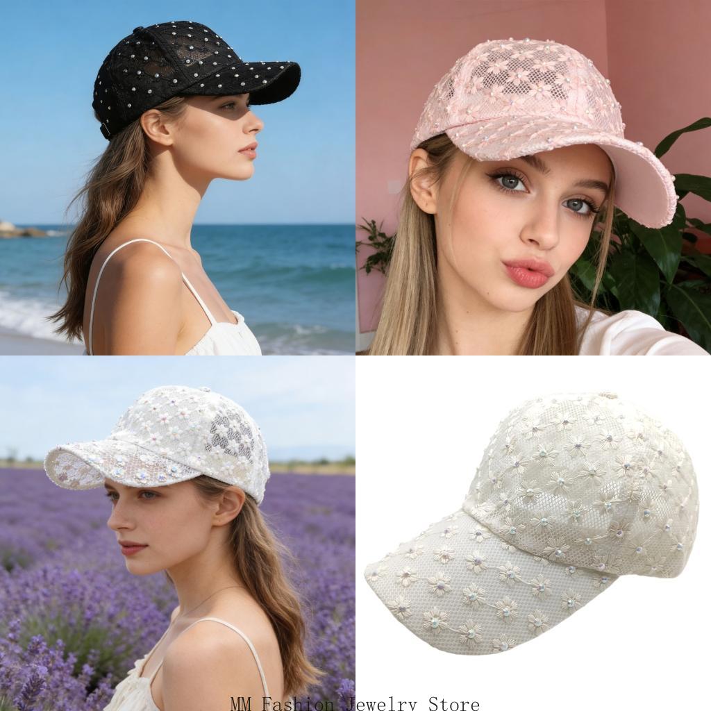 Outdoor Adventure Outfit - 多目的花柄野球帽スタイリッシュで機能的夏の服装やアウトドアアドベンチャーに最適 D0UB