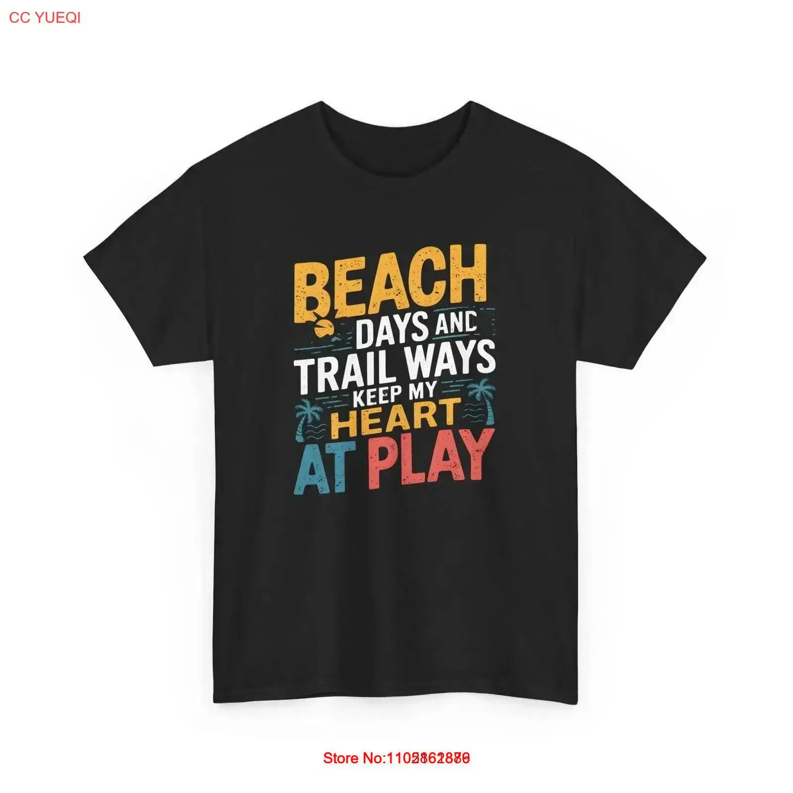 Outdoor Adventure Day - ビーチデイズ トレイルウェイズ Tシャツ アウトドア ハイキング 自然
