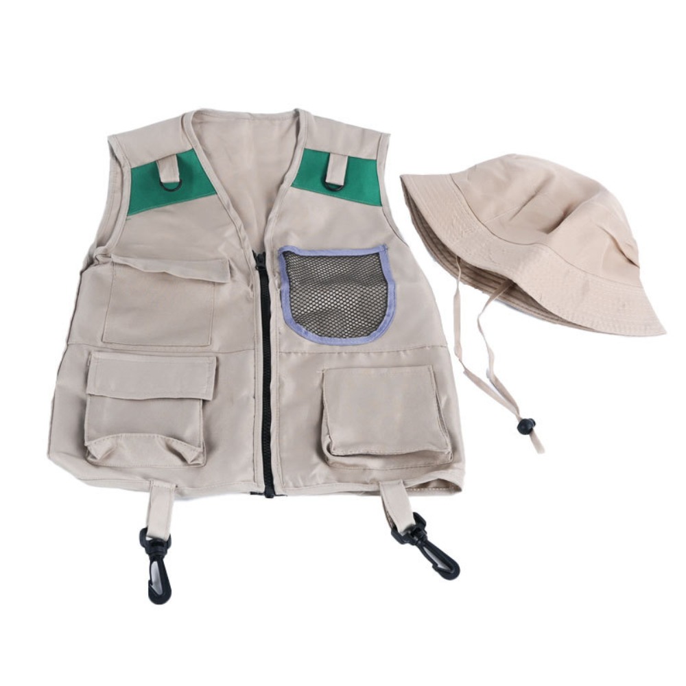 Outdoor Adventure Movies For Kids - 夏服子供用エクスプローラーベストツール服ファッションベストアウトドアアドベンチャーキットキャンプセットロールプレイングツール