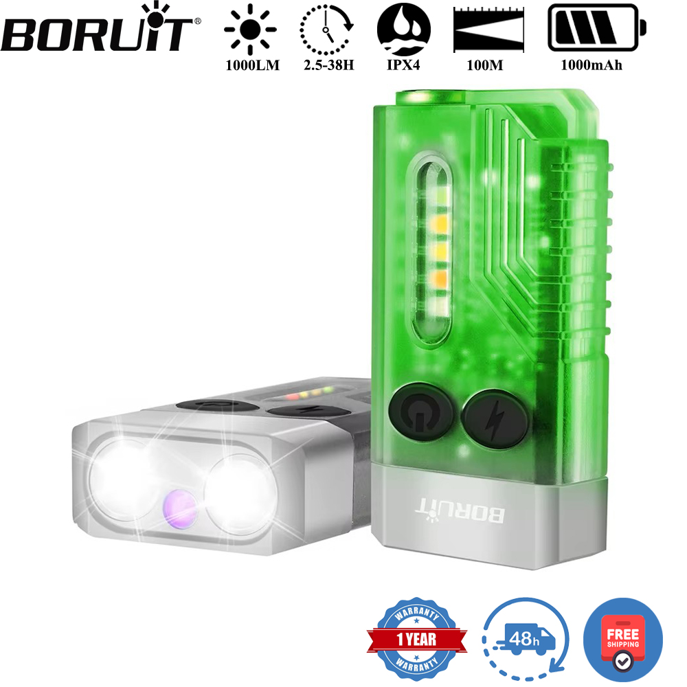 Outdoor Adventure Camp - BORUiT V10 キーホルダー UV LED EDC
