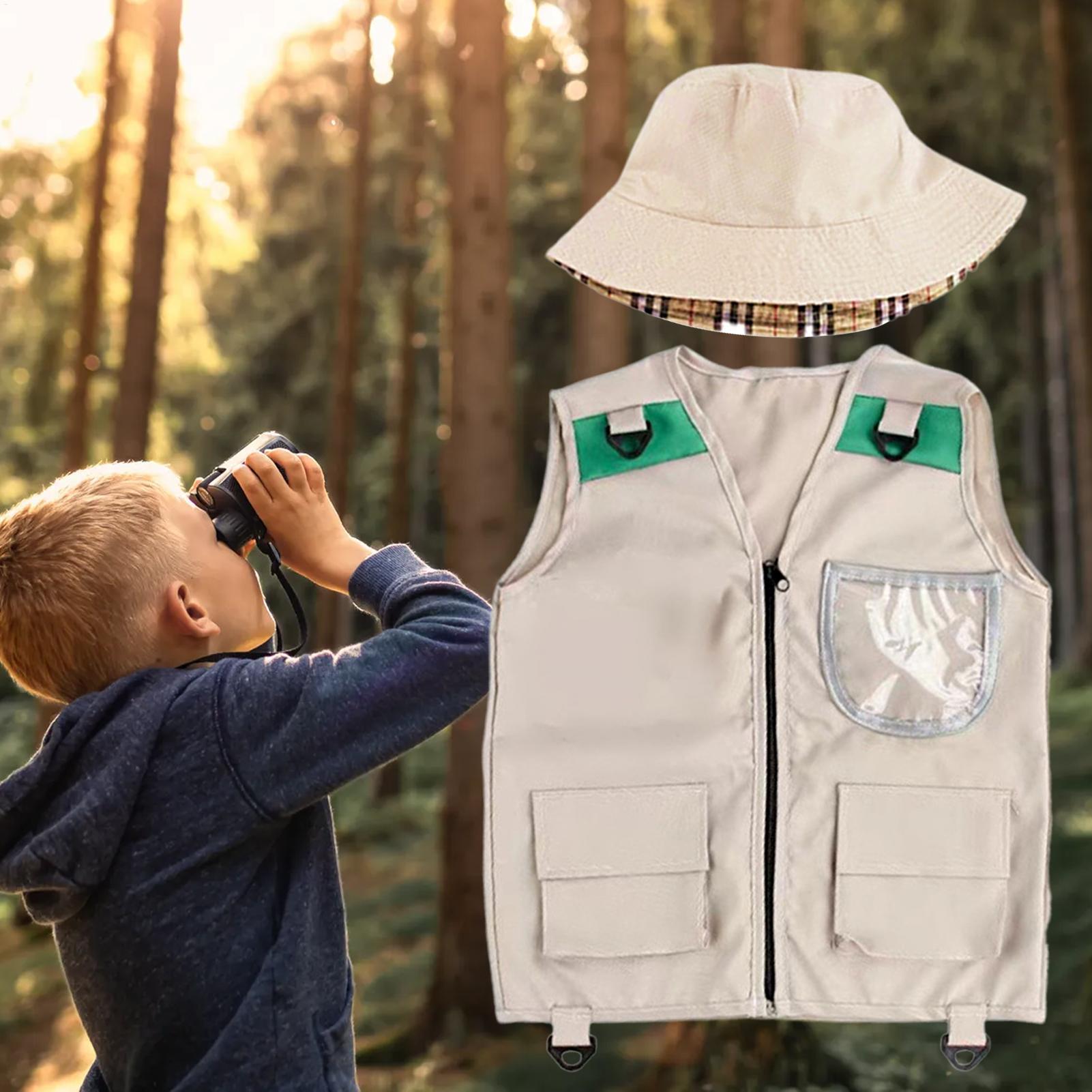 サファリキッズアウトドアエクスプローラーキット、カーゴベスト - Outdoor Adventure Day のレビューと価格
