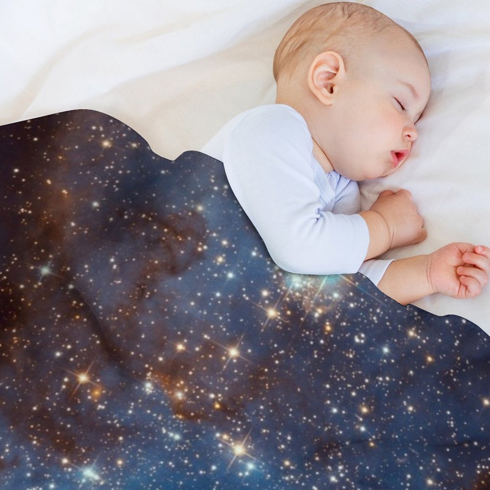 ブルーネビュラスターズスペーススローブランケット、ソファや装 - Space Blanket Heavy のレビューと価格