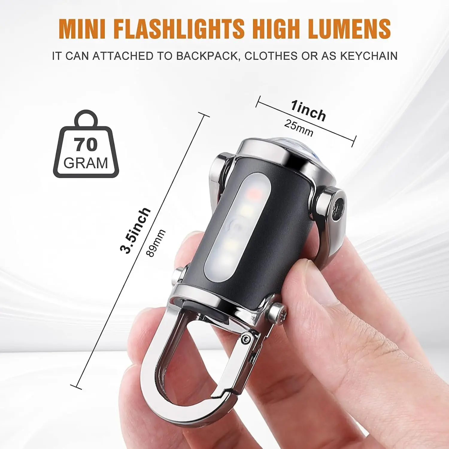 ミニキーホルダー懐中電灯充電式ポケット COB 作業灯屋外フ - Outdoor Adventure Camp のレビューと価格