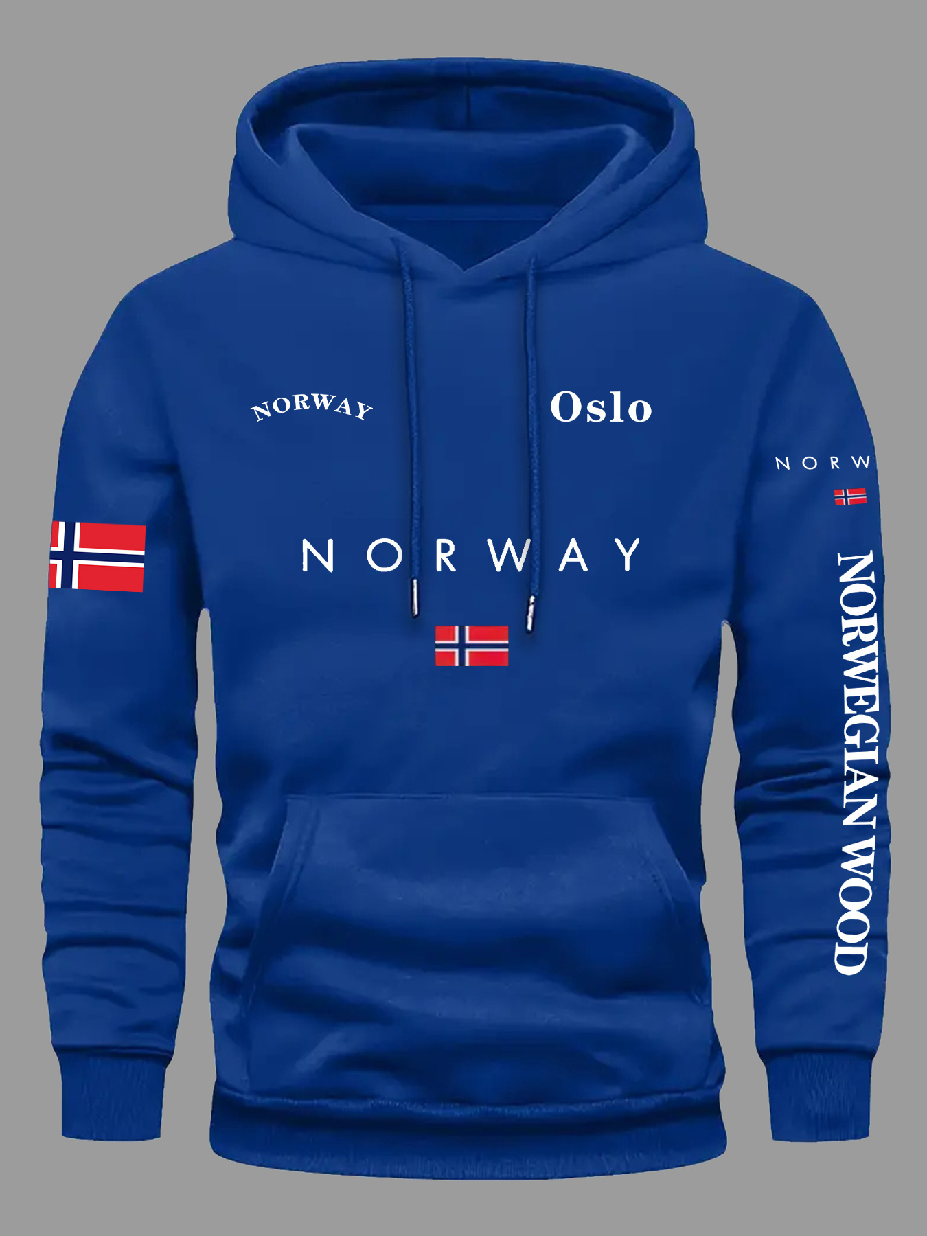 ノルウェー国旗パーカー男性女性アウトドアスポーツストリートア - Outdoor Adventure Outfit のレビューと価格