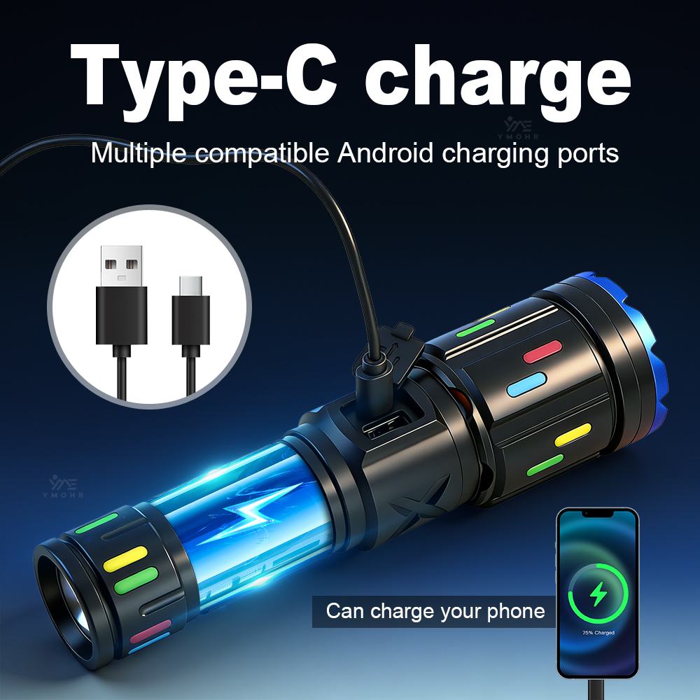 XHP70 ハイパワーキャンプ懐中電灯ポータブル充電式スポッ - Outdoor Adventure Camp のレビューと価格