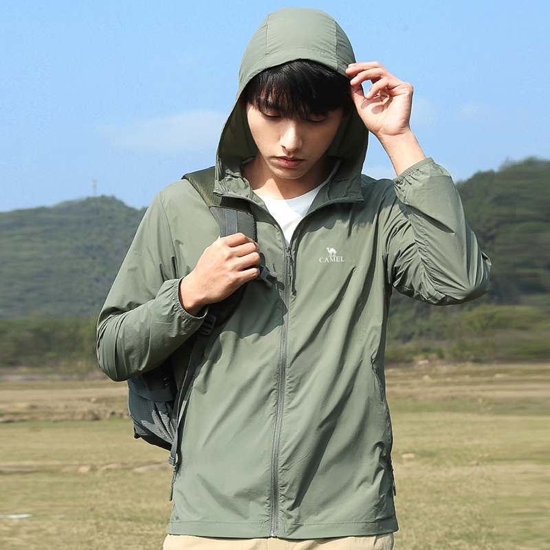 ゴールデンキャメル日焼け防止服軽量通気性抗紫外線スポーツシャ - Outdoor Adventure Clothing のレビューと価格