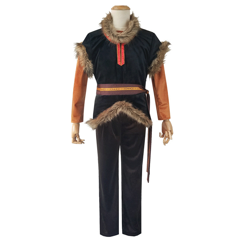 アナと雪の女王2 クリストフ コスプレコスチューム カーキブ - Outdoor Adventure Outfit のレビューと価格