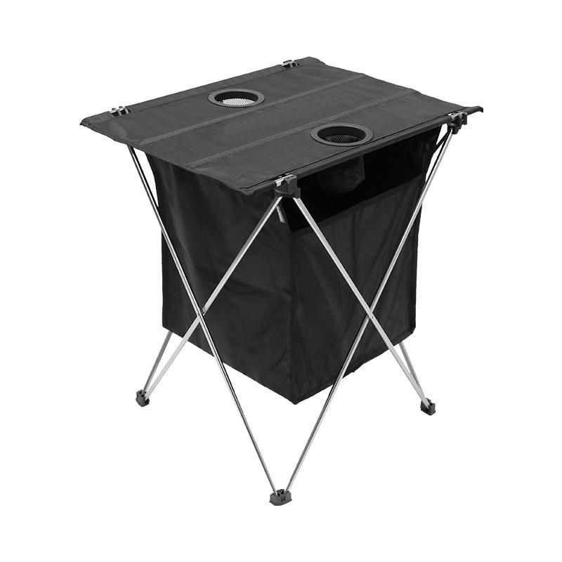 アルミ製折りたたみテーブル、収納バッグ付き、持ち運び可能で軽 - Outdoor Adventure Table With Storage のレビューと価格