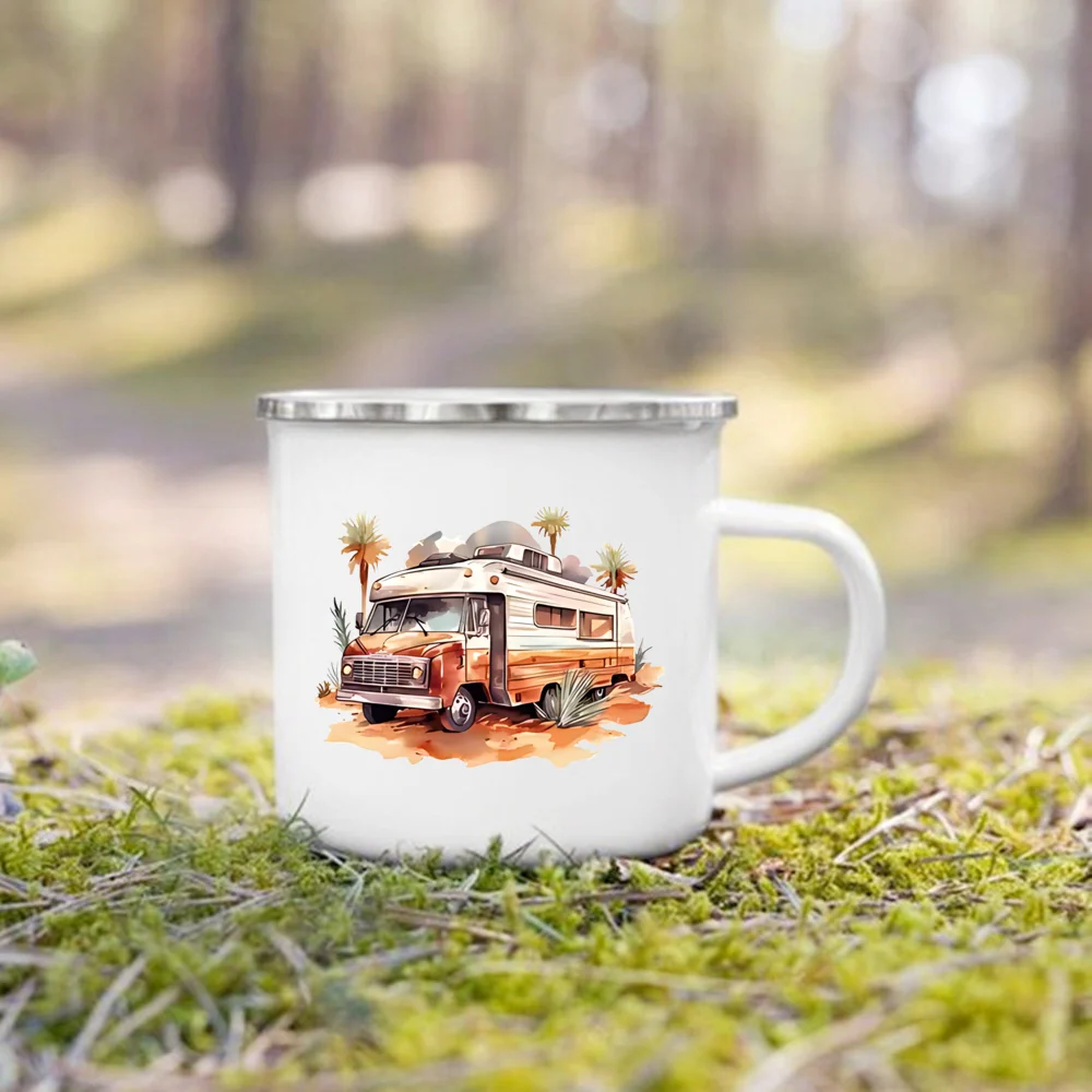エナメルカップ,マウンテンハンドル付きキャンピングカー,コー - Outdoor Adventure Day のレビューと価格