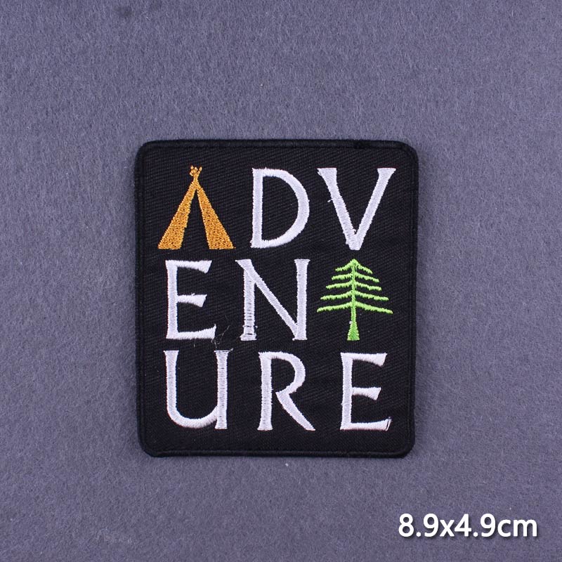 マウンテンディアフォックスアドベンチャーパッチ太陽と月刺繍ア - Outdoor Adventure Outfit のレビューと価格