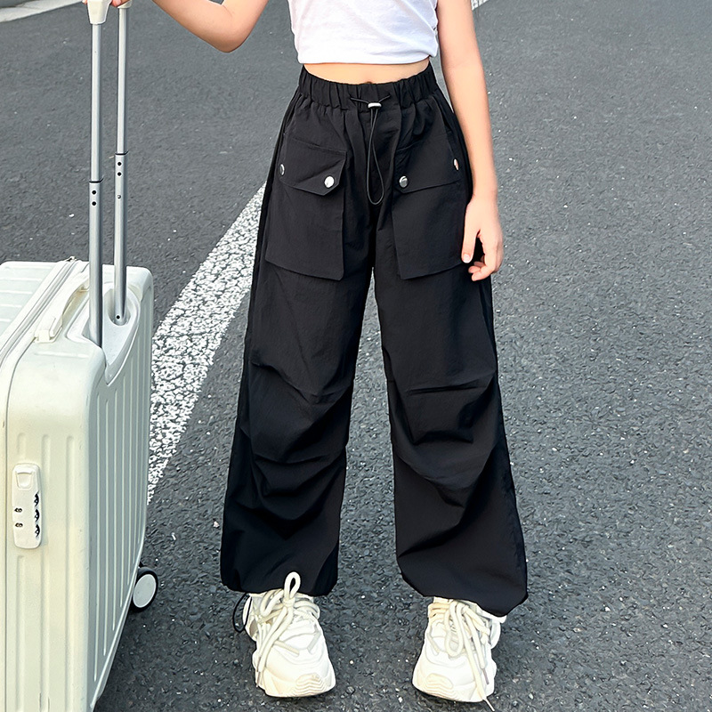 女の子用軽量防蚊カーゴパンツ、通気性のある生地、夏のアウトド - Outdoor Adventure Outfit のレビューと価格